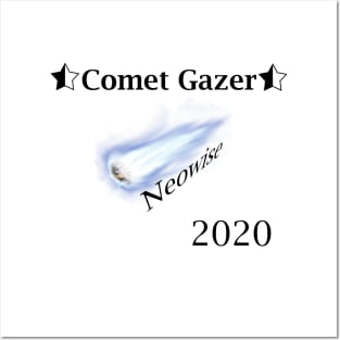 Comet Gazer Neowise 2020 Posters and Art